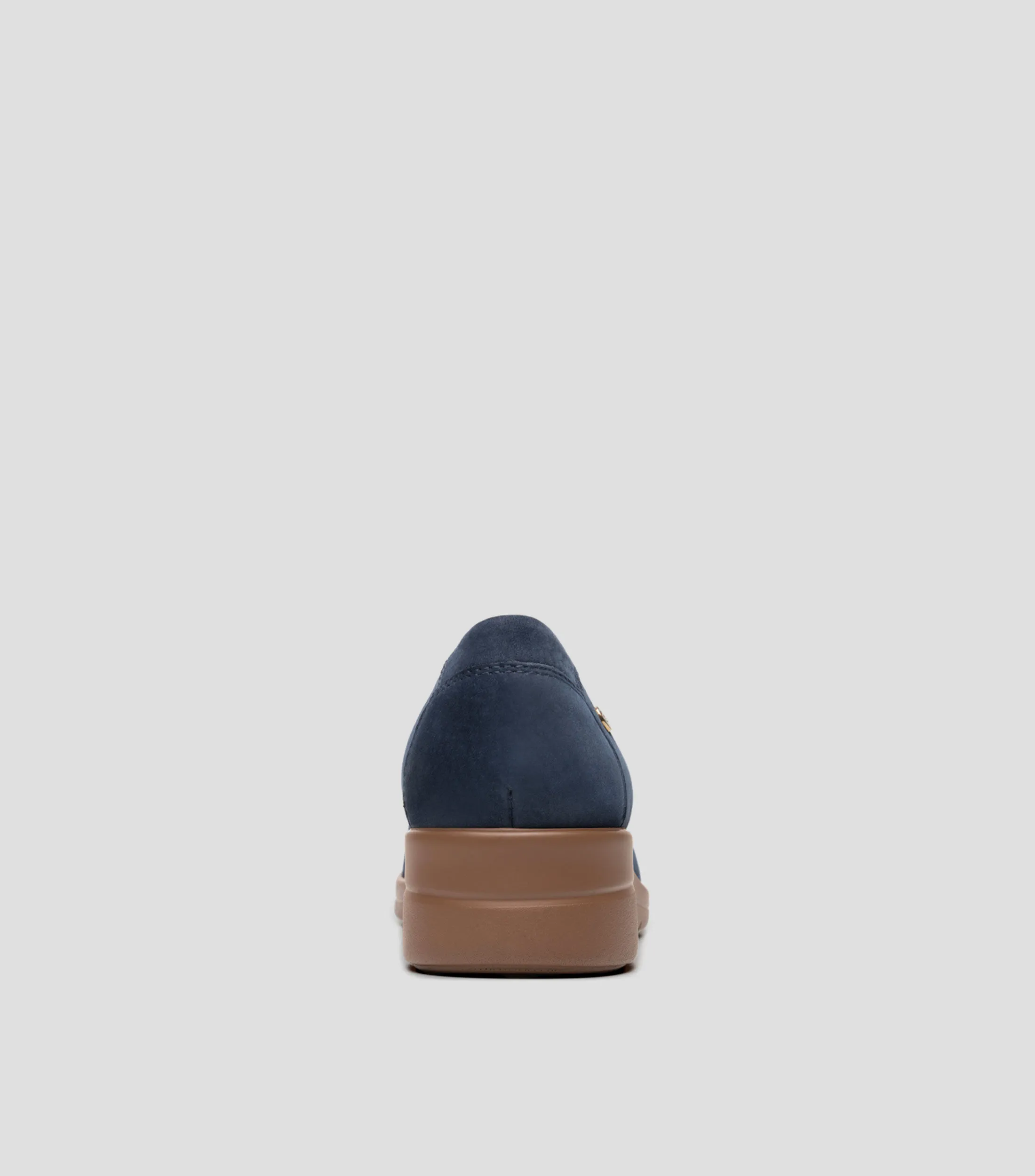 Flexi Zapatos Slip On Arel en piel con tacón bajo de cuña Mujer