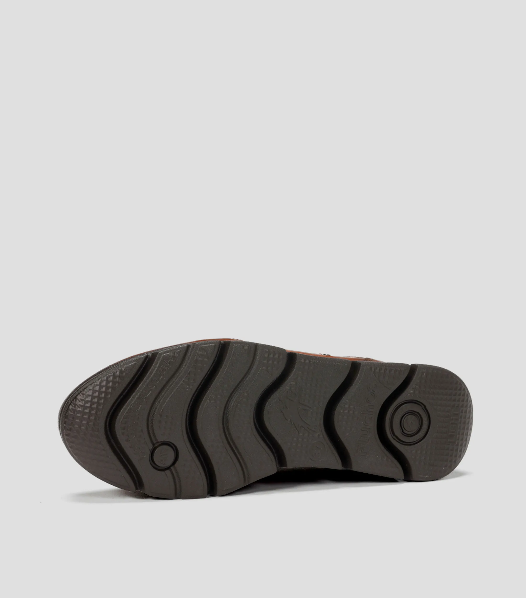 Fluchos Zapatos casuales con tacón bajo en piel Bona Mujer