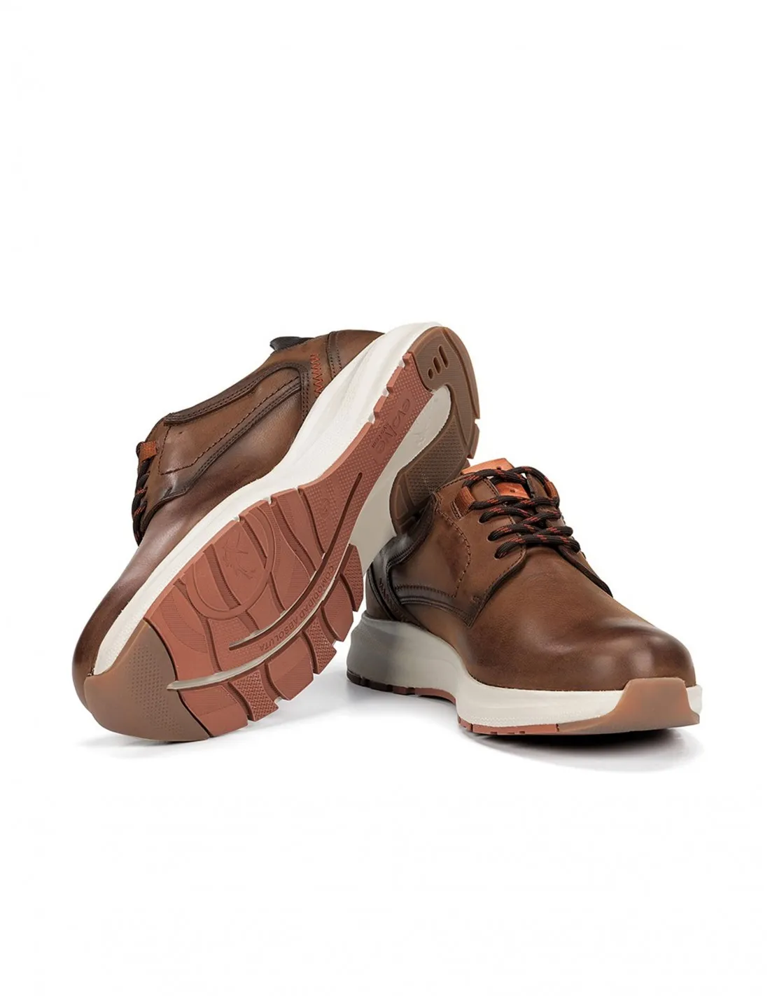 FLUCHOS Zapatos Deportivos Marrones