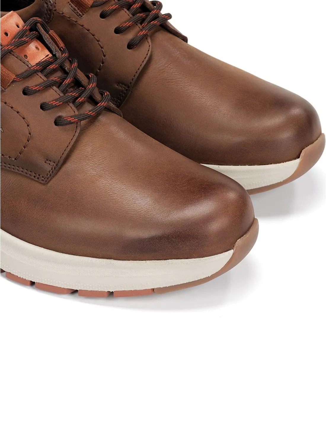 FLUCHOS Zapatos Deportivos Marrones