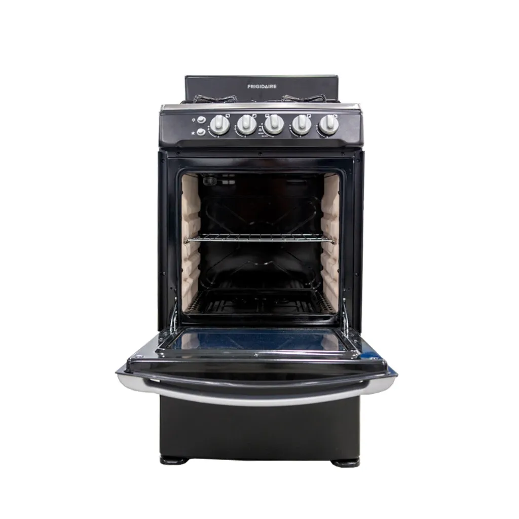 Frigidaire Cocina de Gas 4 Quemadores 20 (FKGI20C3MKB)
