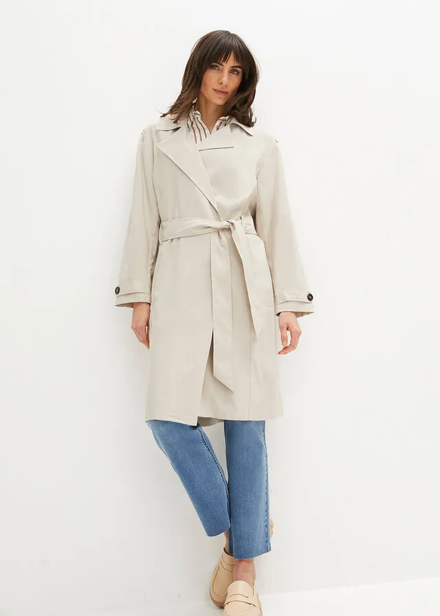 Gabardina Beige