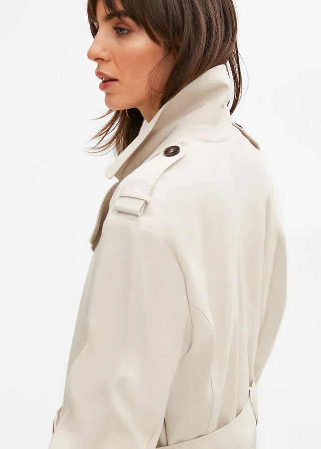 Gabardina Beige