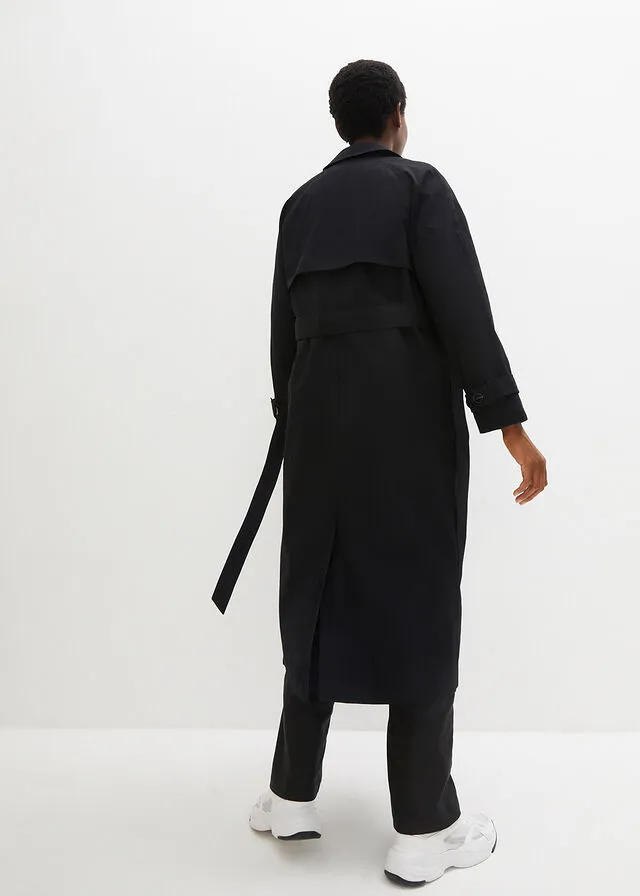 Gabardina Negro