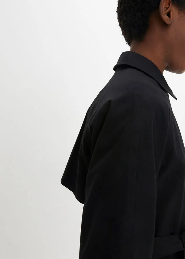 Gabardina Negro