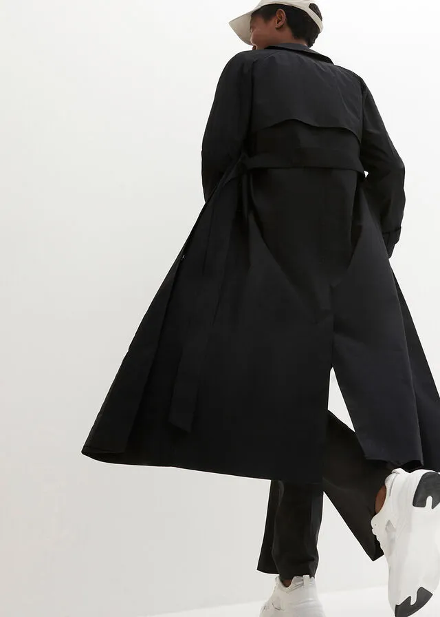 Gabardina Negro