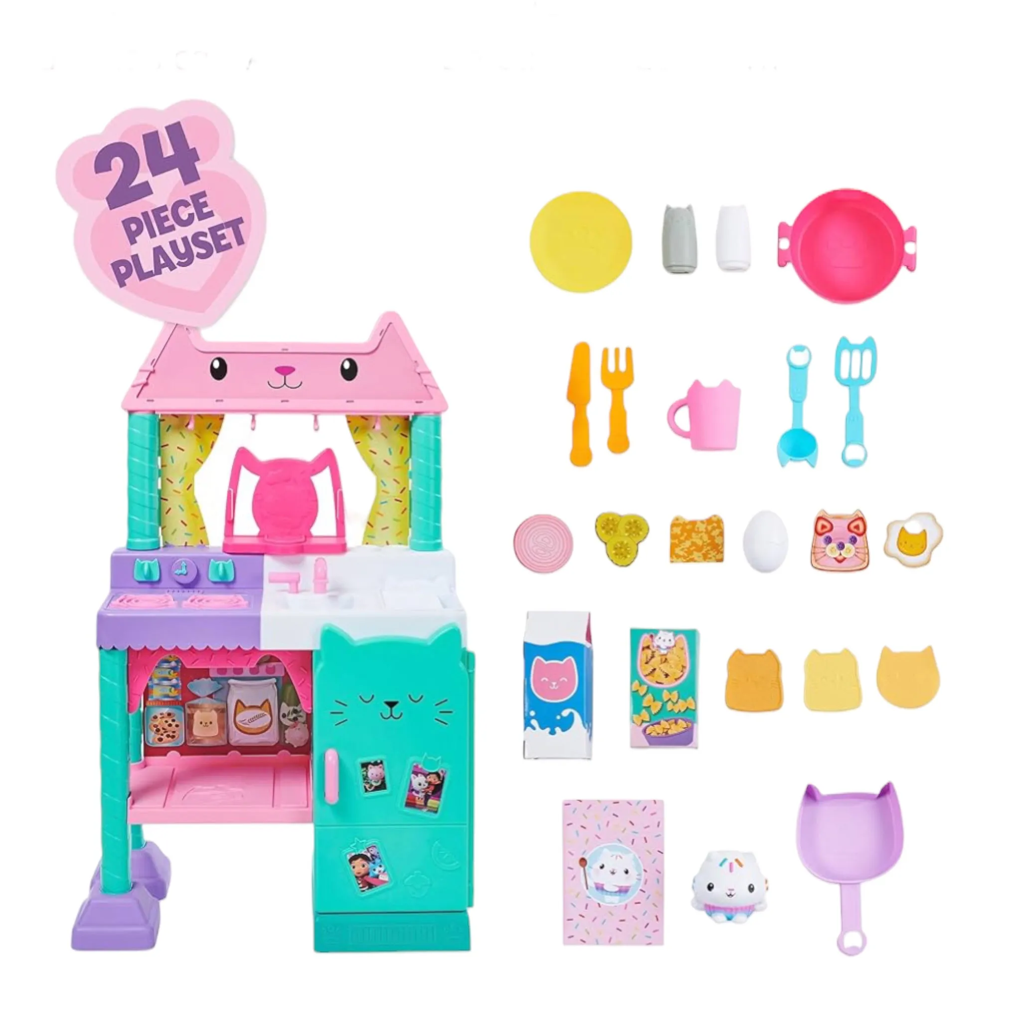Gabbys Dollhouse Cocina Para Crear Con “Cakey” Spin Master