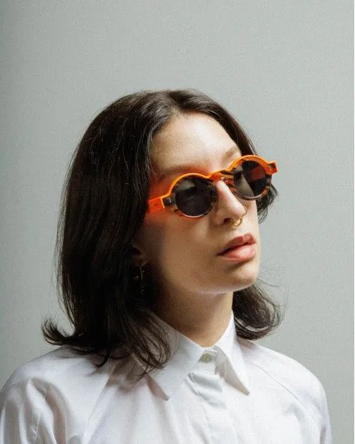 Gafas de sol District people Mirafiori 001 Naranja