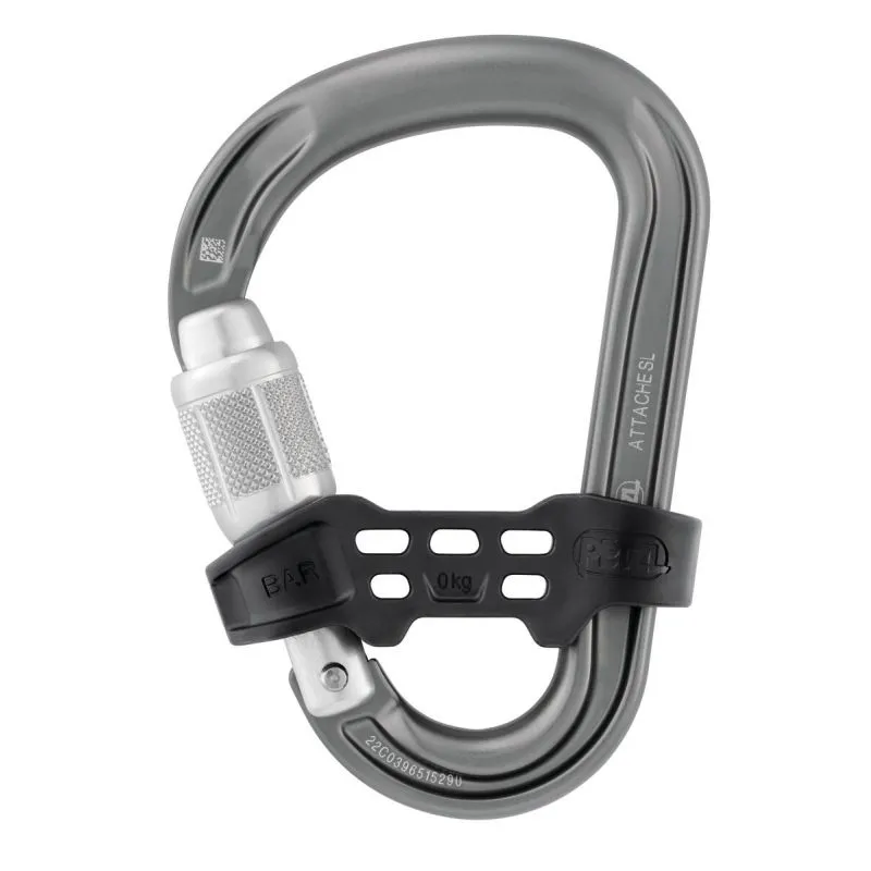 Gancho de mosquetón PETZL Cierre de barra