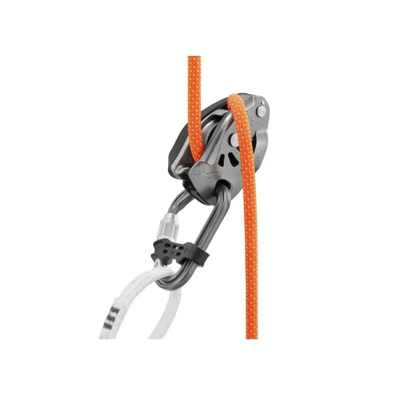 Gancho de mosquetón PETZL Cierre de barra