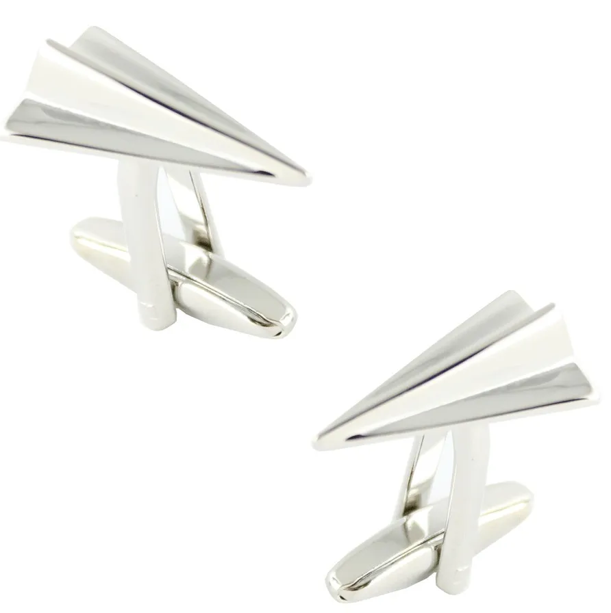Gemelos para camisa Avión de Papel