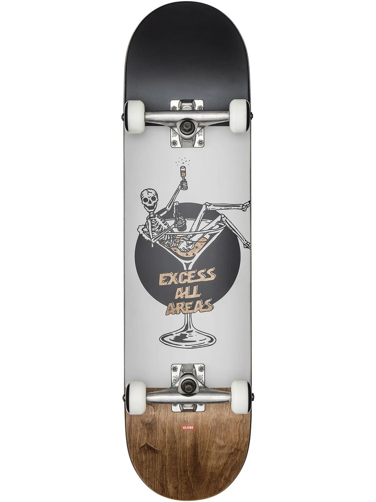 Globe Tabla de Skate G1 Excess White/Brown 8.0