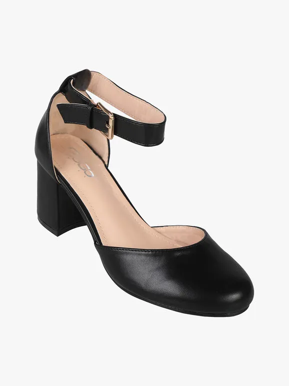 Gogo Shoes Zapatos de salón de mujer con correa en el tobillo.
