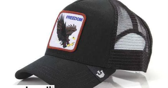 GOORIN BROS. THE FREEDOM EAGLE CAP  1010384BLK