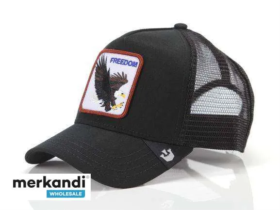 GOORIN BROS. THE FREEDOM EAGLE CAP  1010384BLK