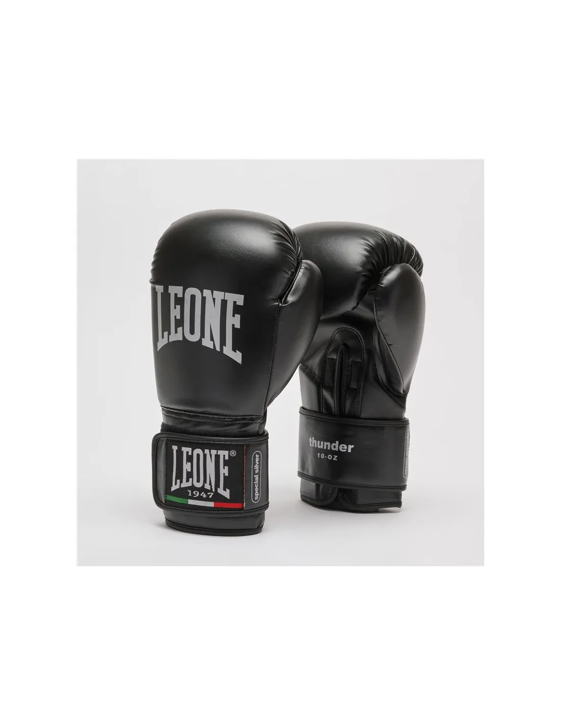 Guantes De Boxeo Thunder Negro/8Oz Leone