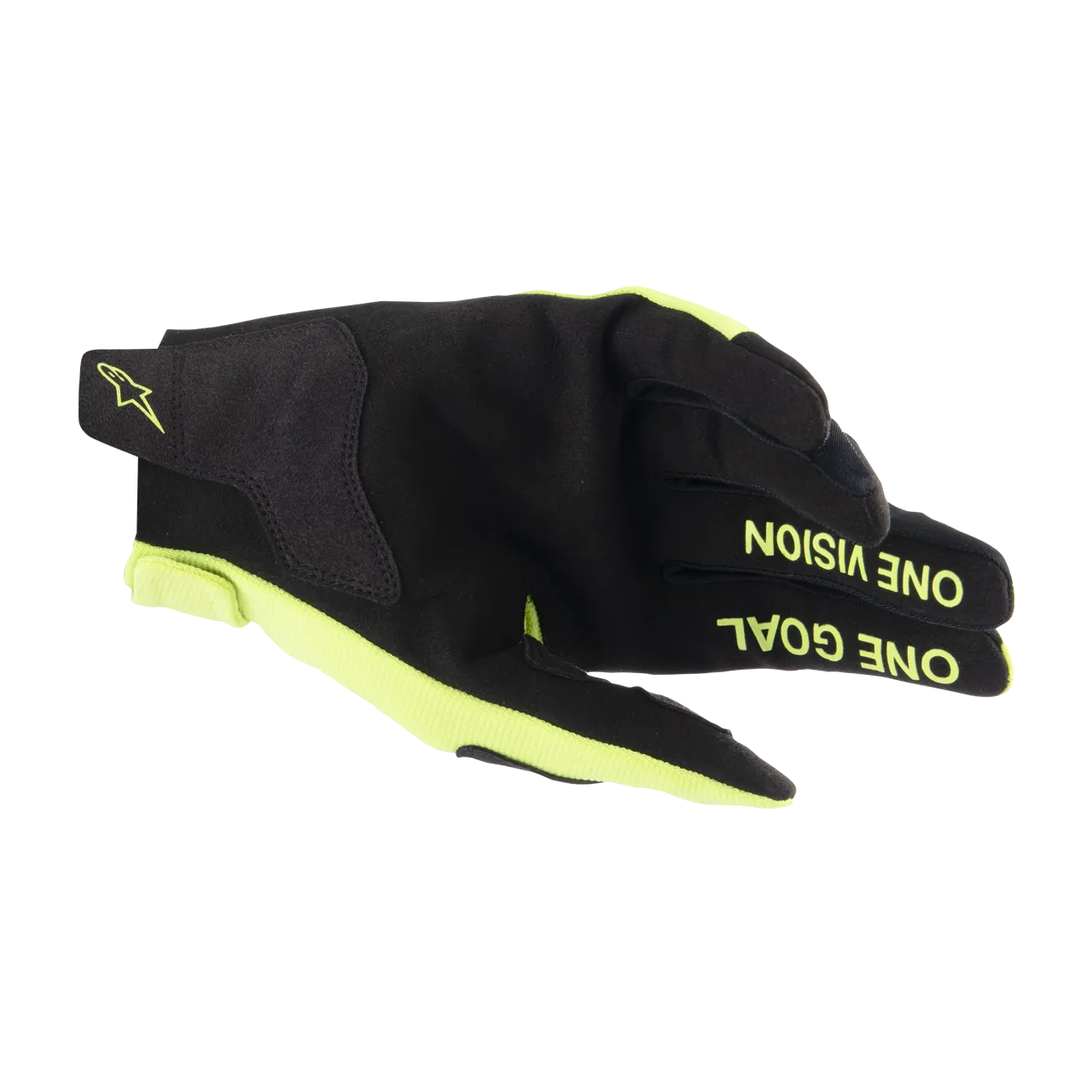 GUANTES DE CROSS NIñO ALPINESTARS RADAR AMARILLO FLUONEGRO