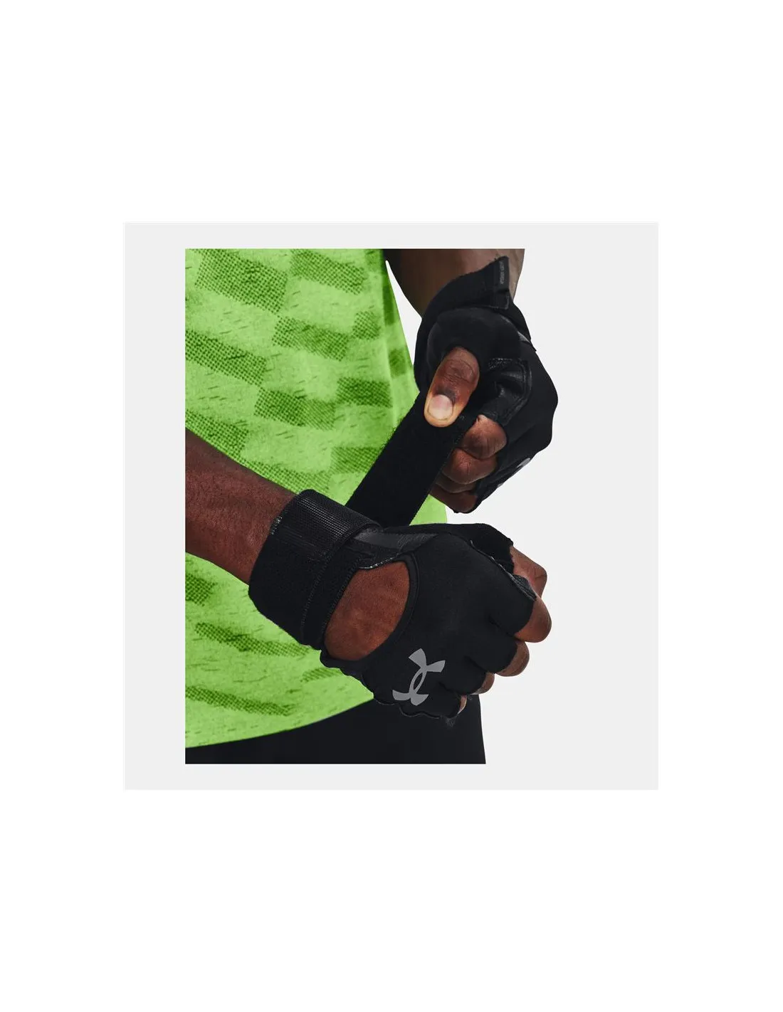 Guantes de Fitness Under Armour M'S Weightlifting Negro Hombre