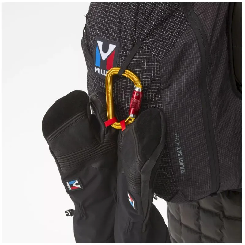 GUANTES DE MONTAñISMO MILLET TRILOGY ICON 3 GORETEX (NEGRO)