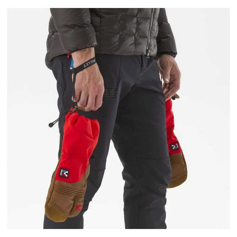 GUANTES DE MONTAñISMO MILLET TRILOGY ICON 3 GORETEX (ROJO)