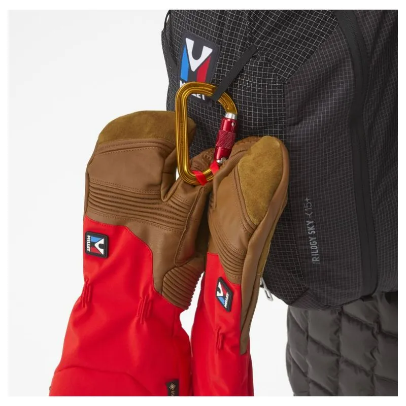GUANTES DE MONTAñISMO MILLET TRILOGY ICON 3 GORETEX (ROJO)