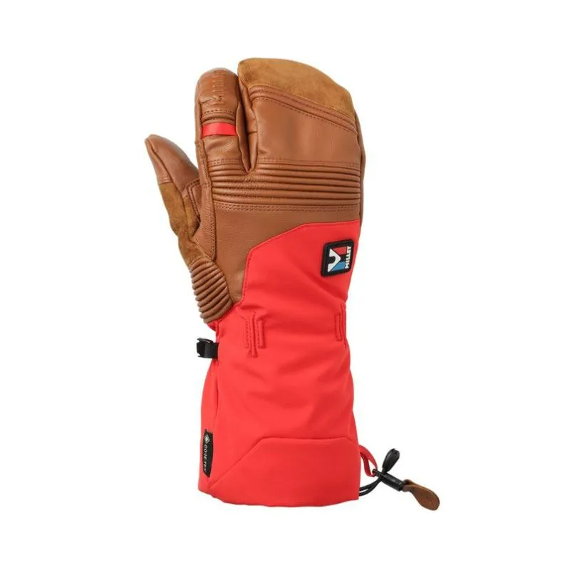 GUANTES DE MONTAñISMO MILLET TRILOGY ICON 3 GORETEX (ROJO)