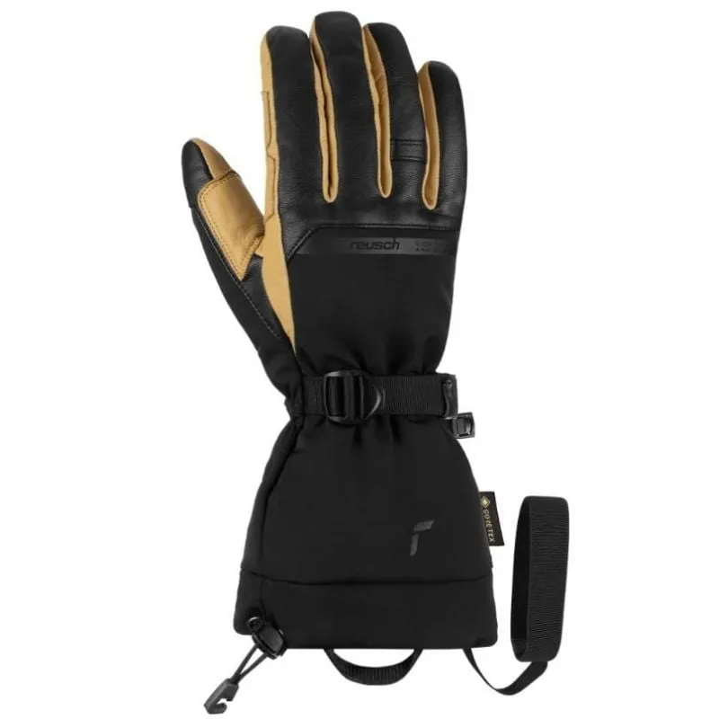 GUANTES REUSCH DISCOVERY GORETEX TOUCHTEC™ (NEGRO/CAMEL)