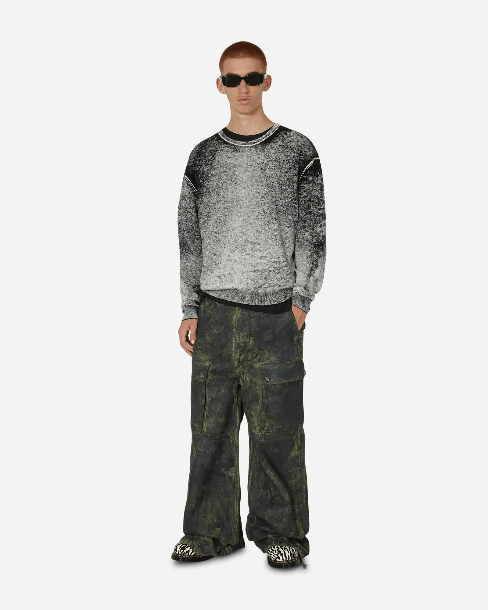 GUESS Combat Coated Paint Pants