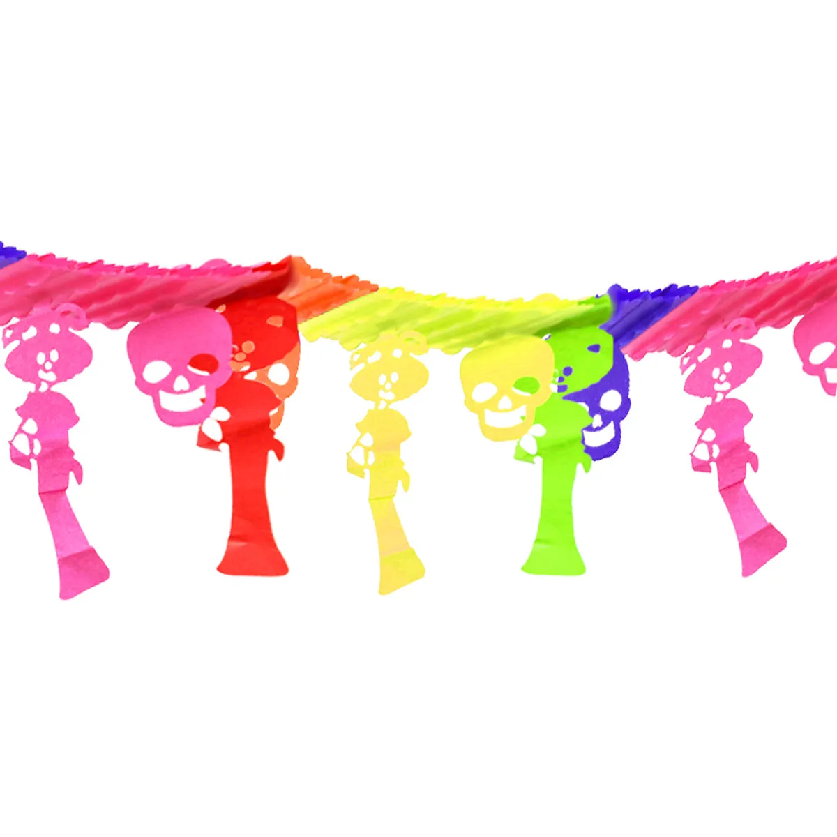 Guirnalda de Papel Picado con Diseo de Catrina