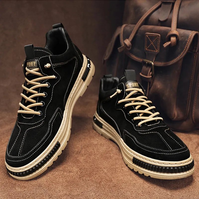 HOMBRES CASUALES MUJERES ZAPATILLAS ENTRENADORES MARRONES ZAPATOS DEPORTIVOS AL AIRE LIBRE 3944