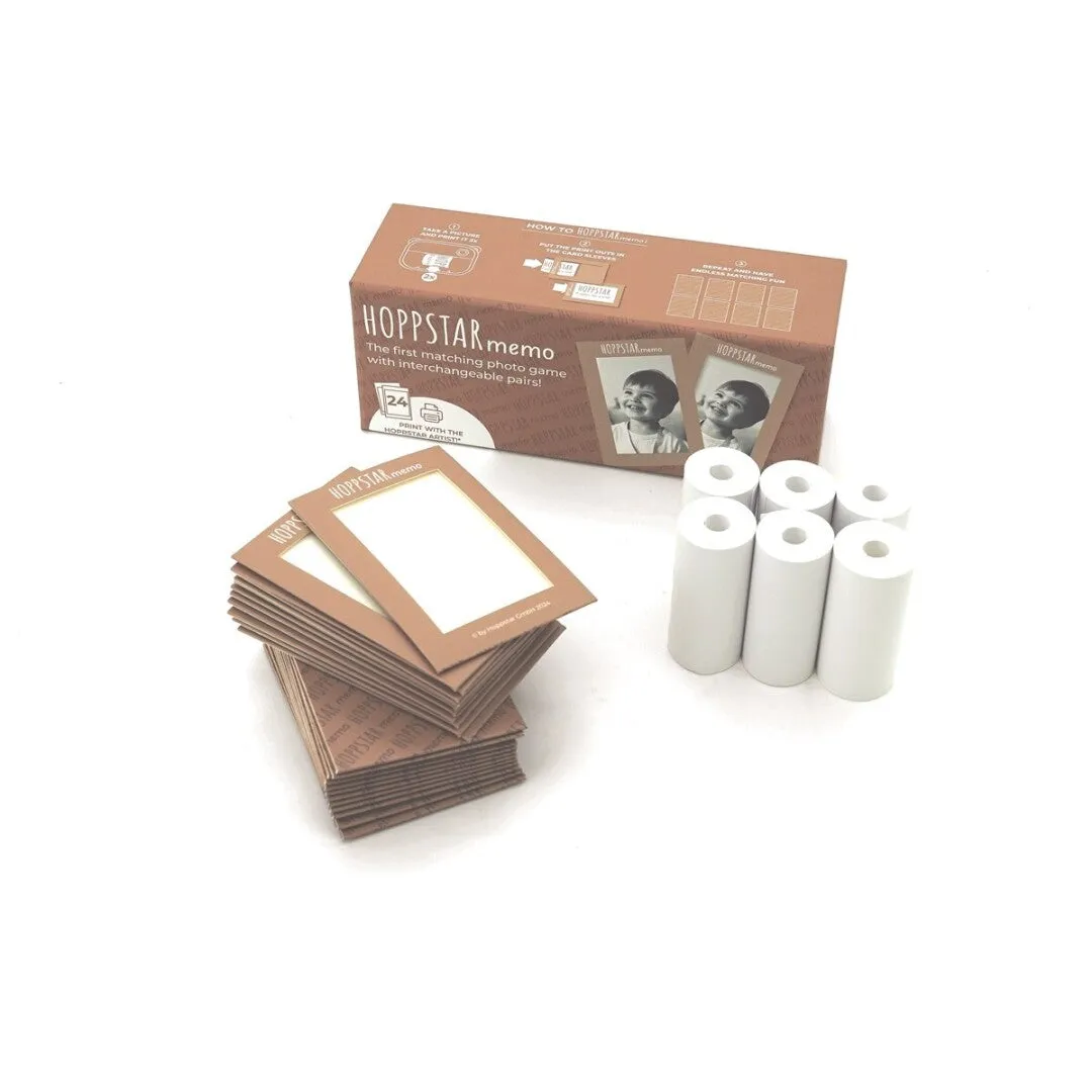 Hoppstar Memo con 6 rollos de papel