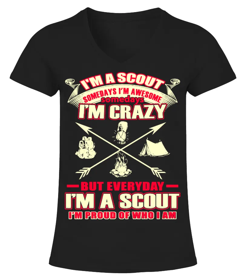 I'm A Scout Camiseta cuello pico Mujer