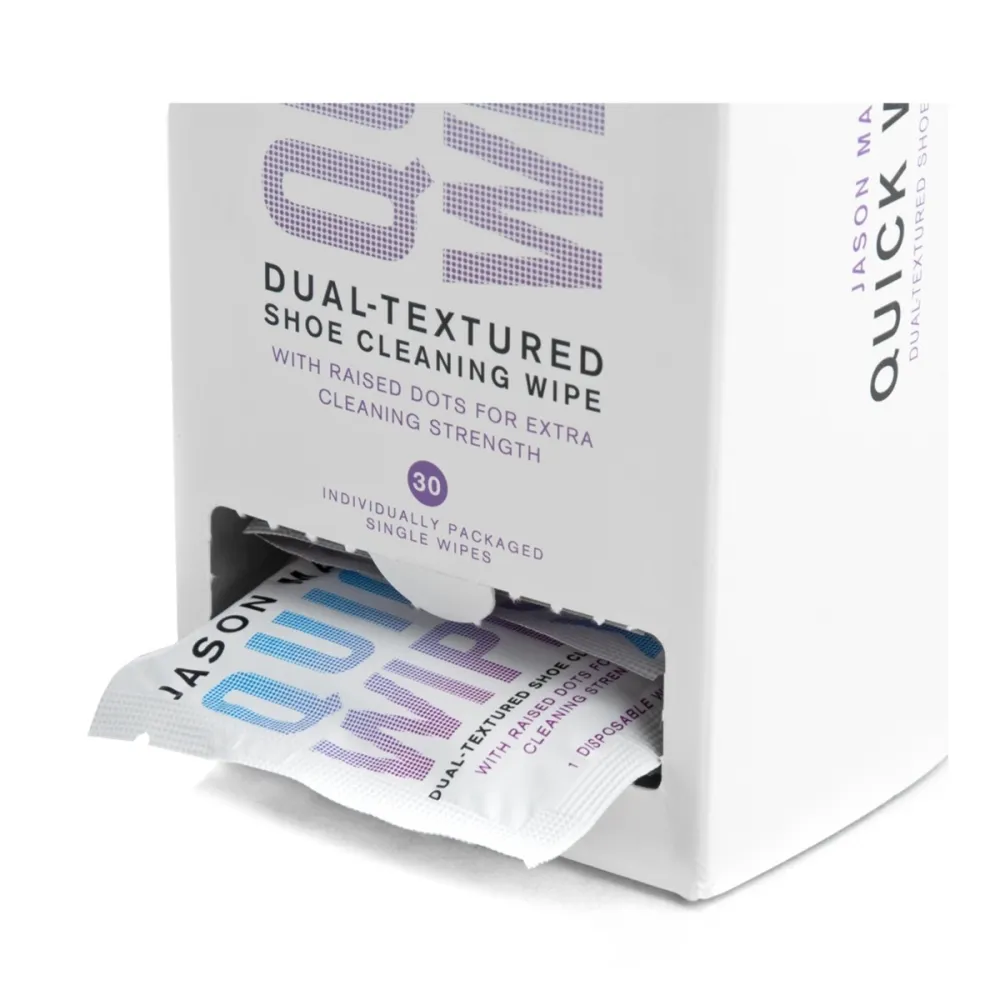 jason markk quickwipes 30 pack artículos de limpieza 0417