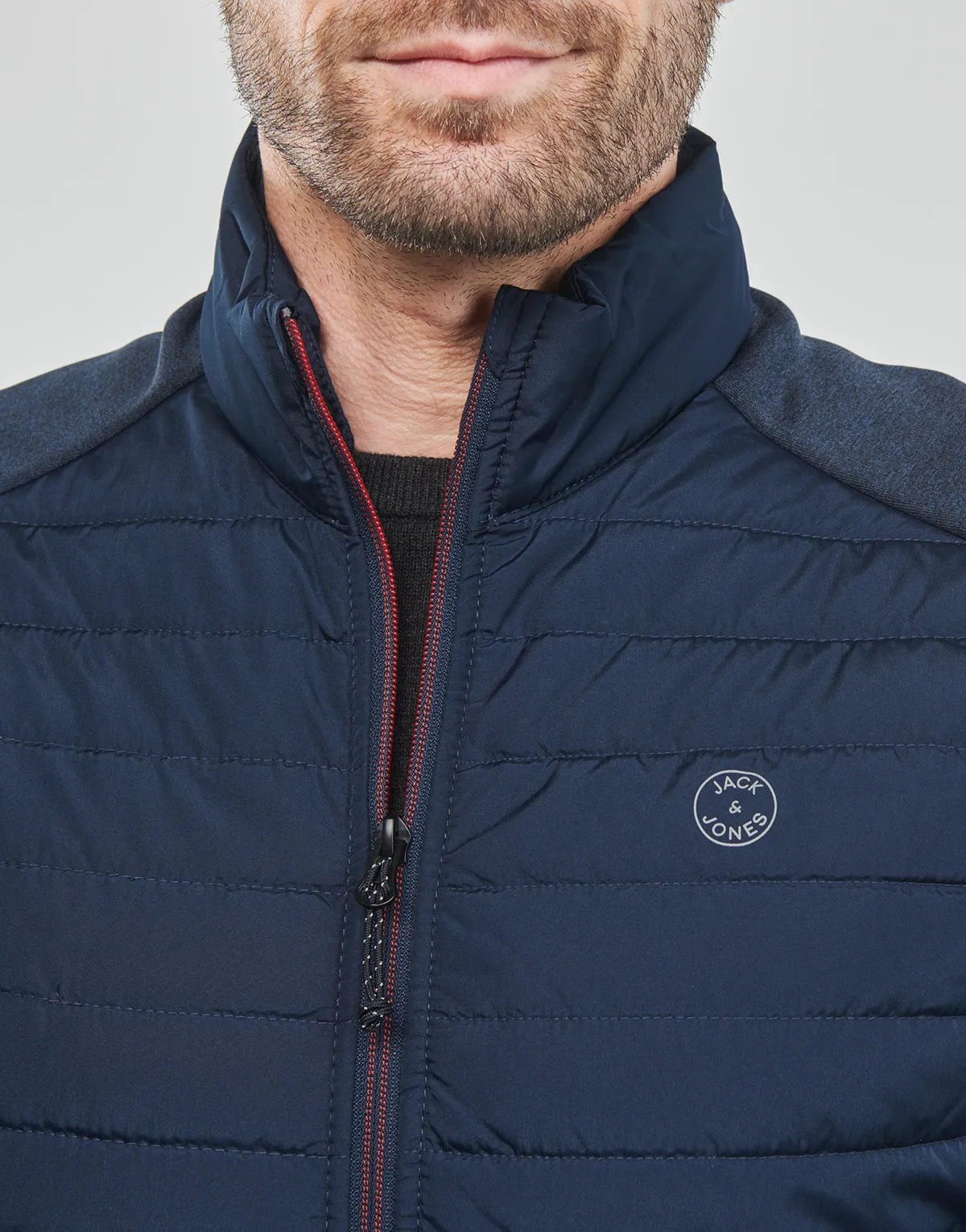 JJEMULTI BODYWARMER COLLAR