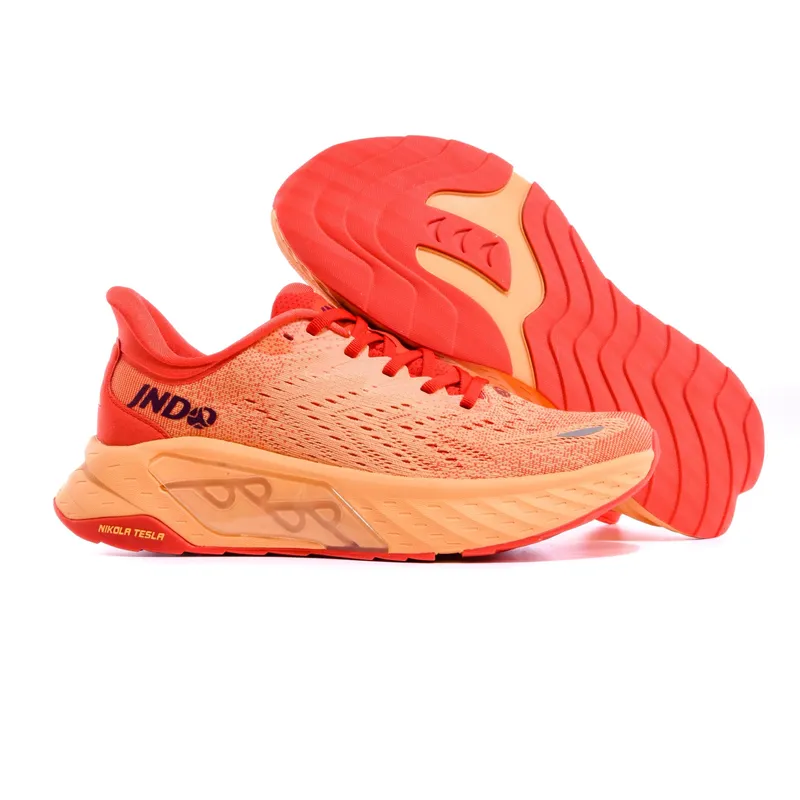 Jndo ballena ballena saltando zapatillas para correr brillos en los hombres oscuros zapatos de diseño para hombres triple marfil