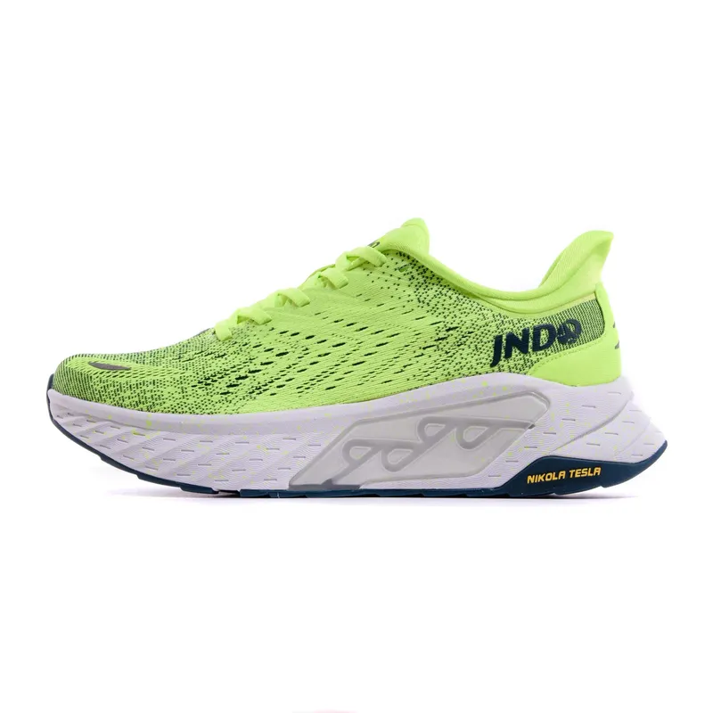 Jndo ballena ballena saltando zapatillas para correr brillos en los hombres oscuros zapatos de diseño para hombres triple marfil