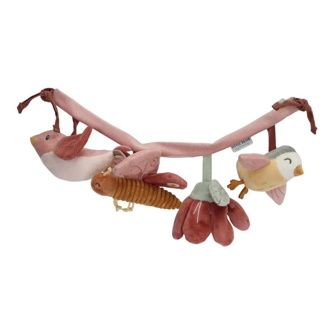 Juguete Carrito Flores & Mariposas · Little Dutch