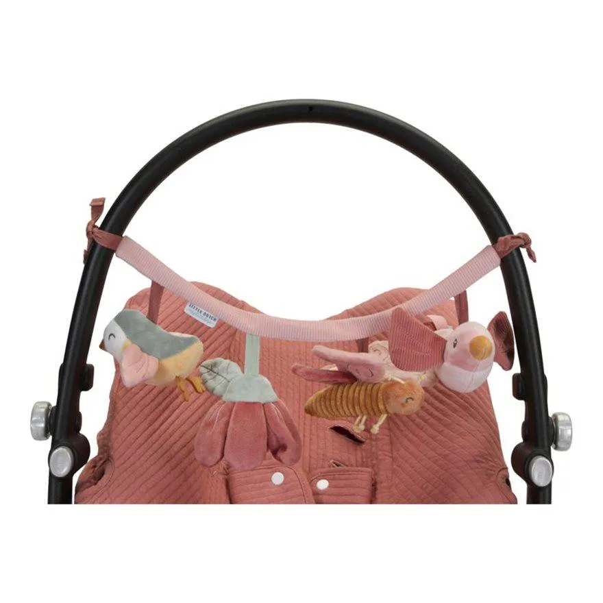 Juguete Carrito Flores & Mariposas · Little Dutch