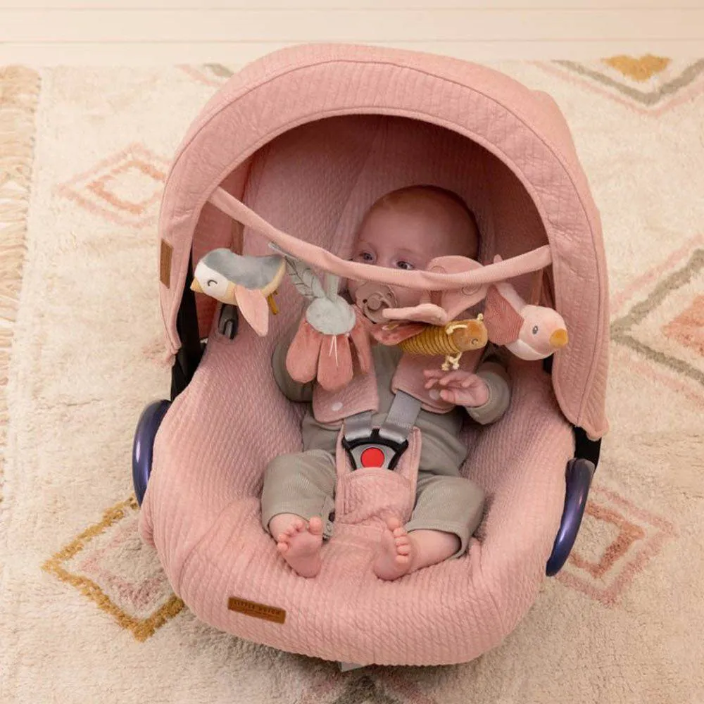 Juguete Carrito Flores & Mariposas · Little Dutch
