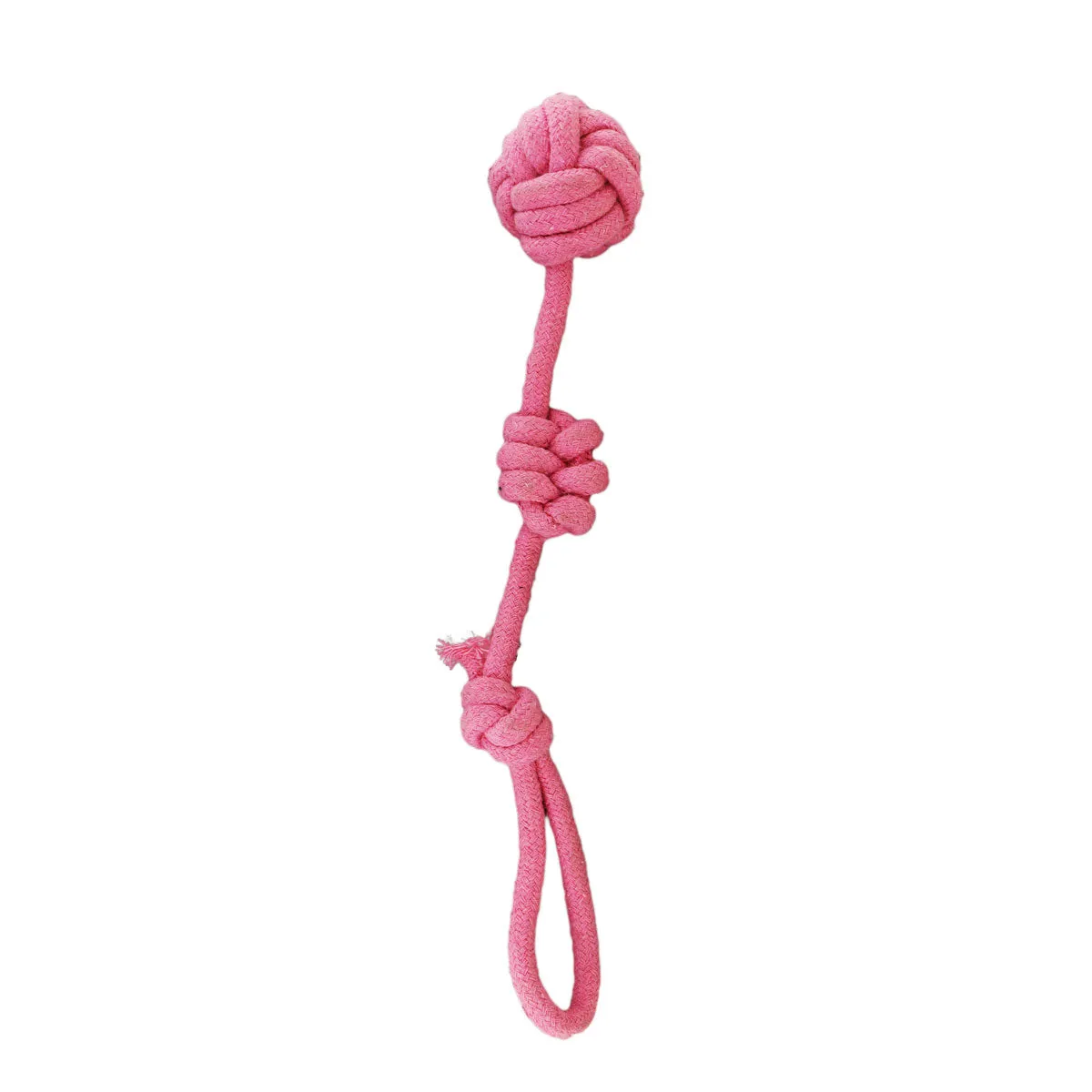 Juguete de Cuerda para Perro, color Rosa
