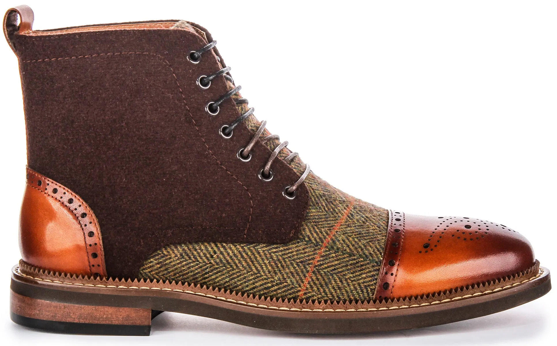 Justinreess Inglaterra Lennox en Brown para hombres