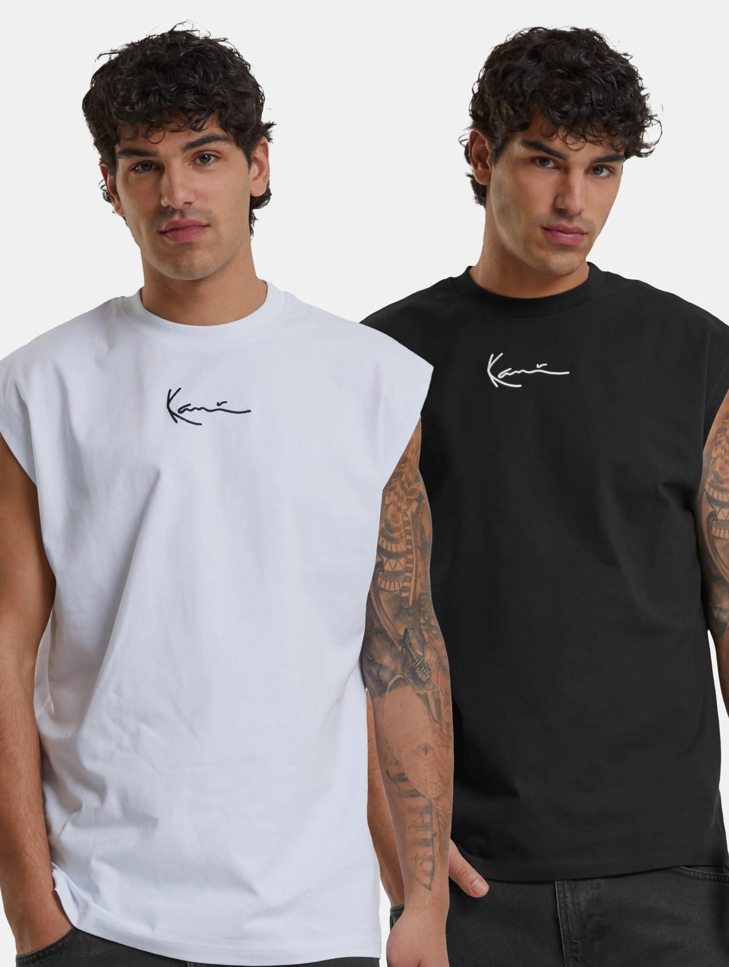KARL KANI 2PACK SLEEVELESS TEE