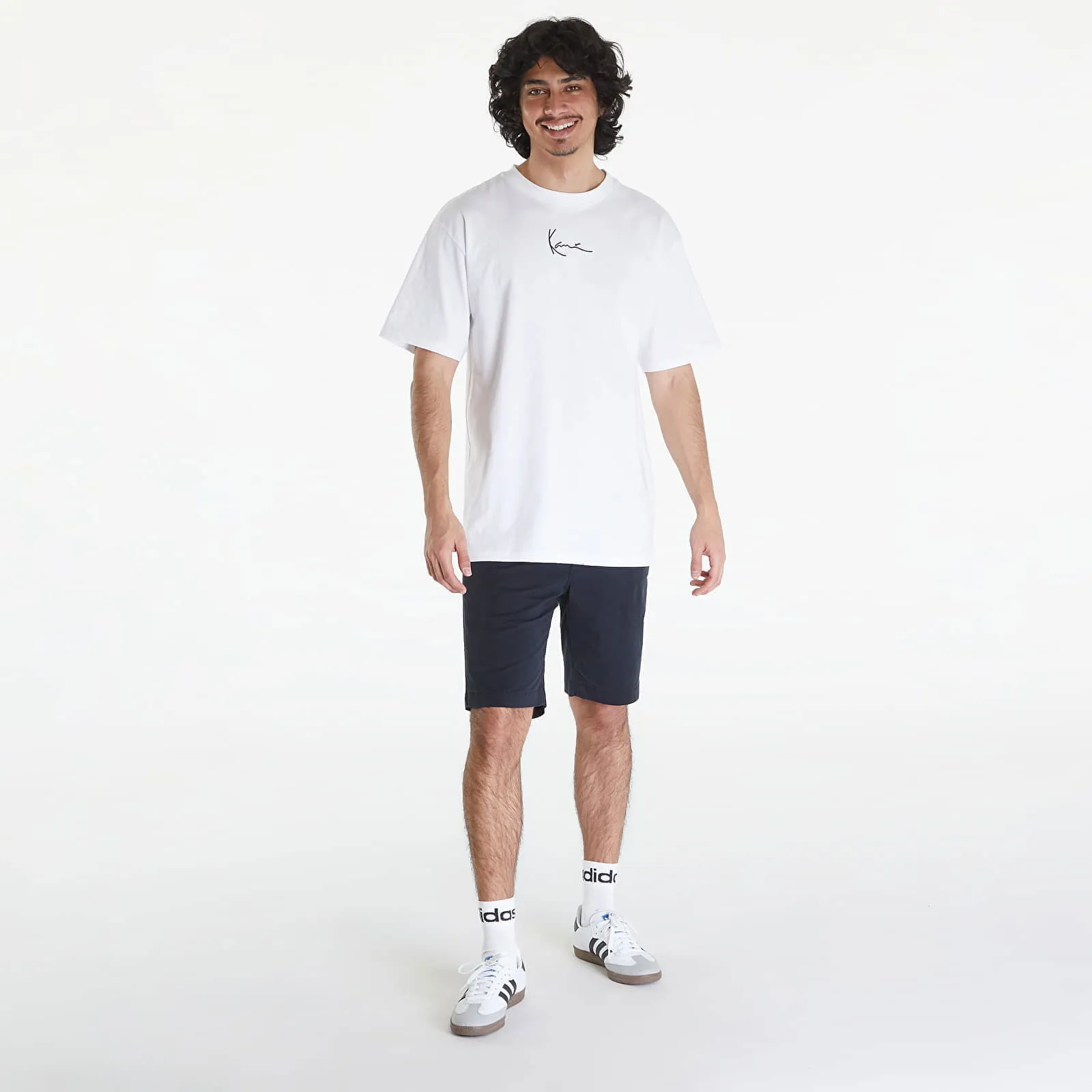 Karl Kani Small Signature Burger Tee White
