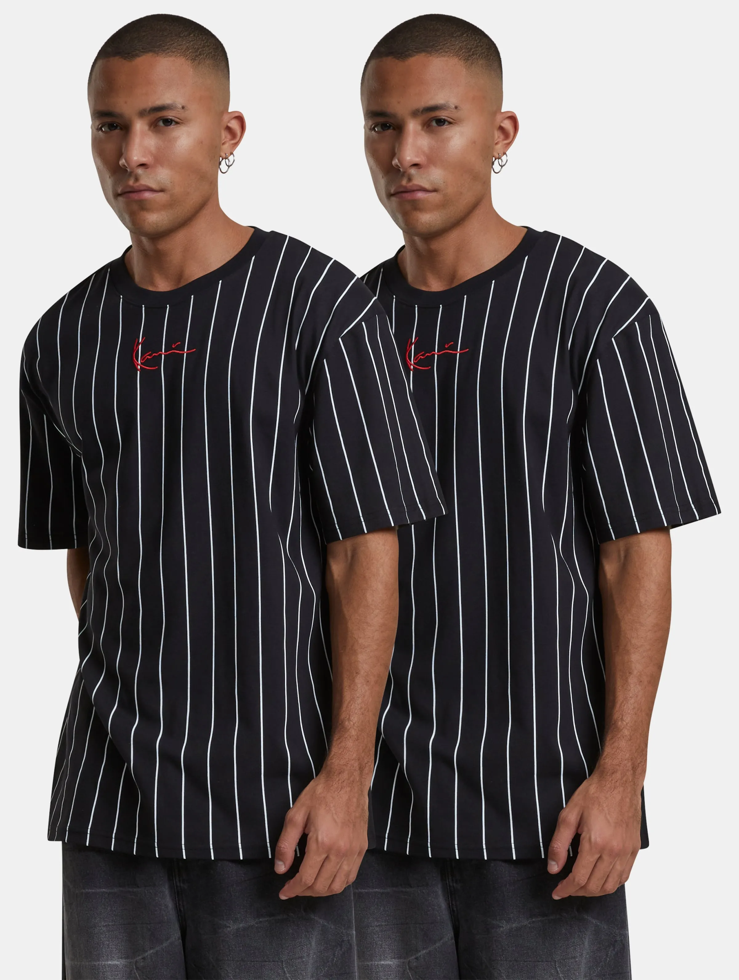 Karl Kani Small Signature Essential 2 Pack pinstripe