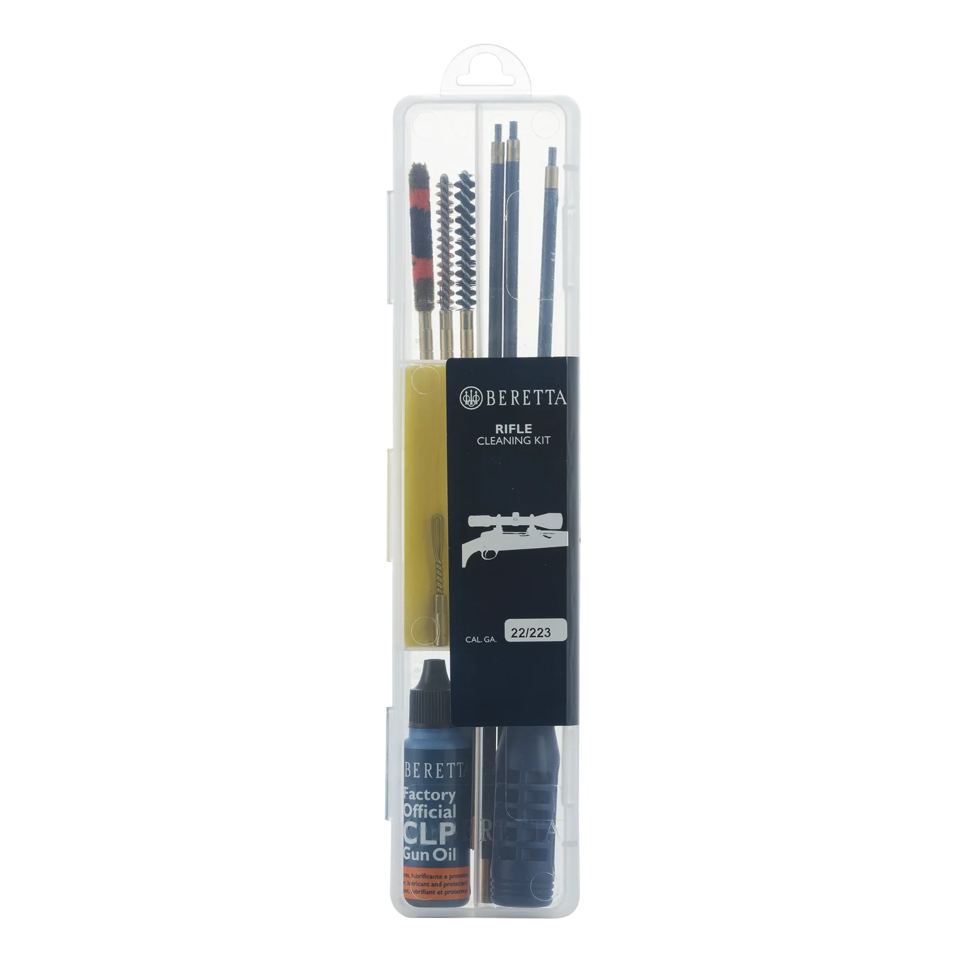 Kit di limpieza para carabina cal. 22/223/5.6