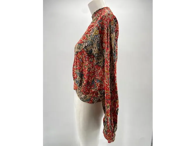 LAURENCE BRAS TOPS CAMISETA.05 1 VISCOSA MULTICOLOR 