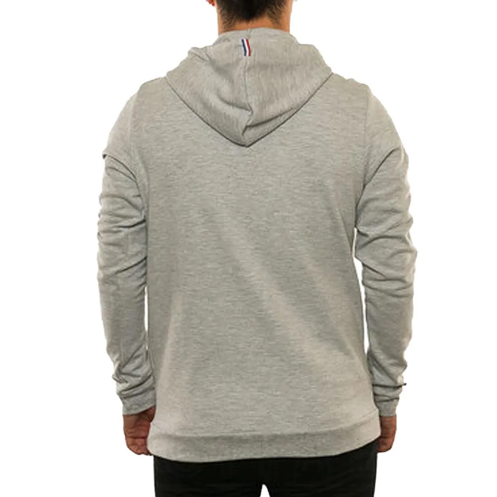 LE COQ SPORTIF CAMPERA  ESS HOODIE JACKET GRIS MELANGE