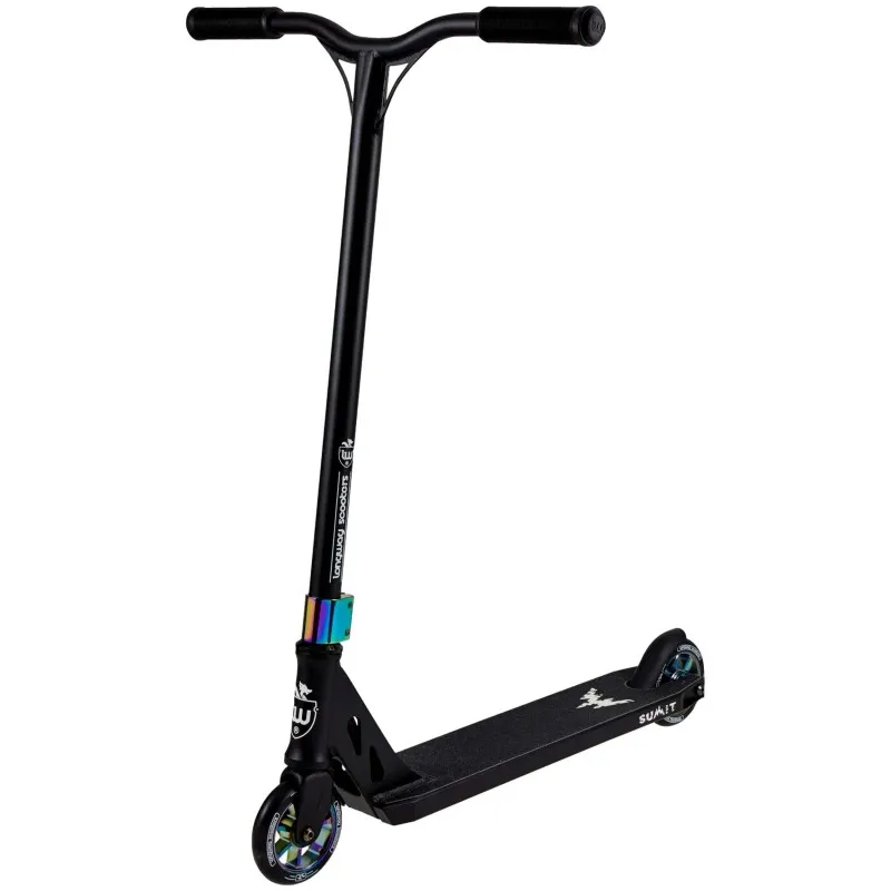 LONGWAY SUMMIT BLACK/NEOCHROME COMPLETE SCOOTER PATINETE