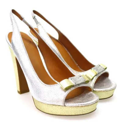 MARC JACOBSOUTLET PEEPTOE DESTALONADO TACóN Y PLATAFORMA MARC JACOBS