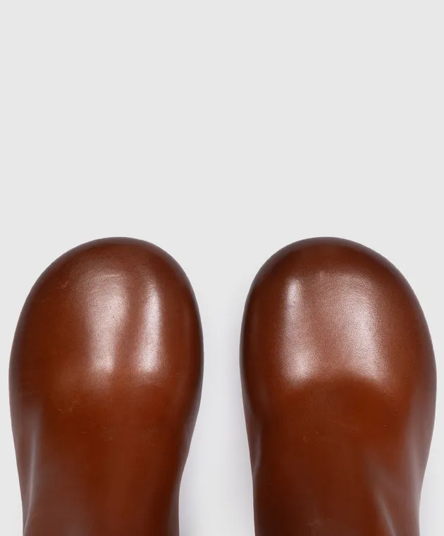 Marsell Basata brown leather ankle boots
